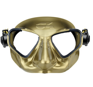 Masky - maska C4, Falcon, zlatá