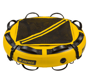 Bóje a příslušenství - bóje 2bfree, freediving XL (jednokomorová), žlutá