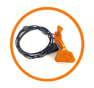 Nose clips - noseclip Cetma Composites, orange